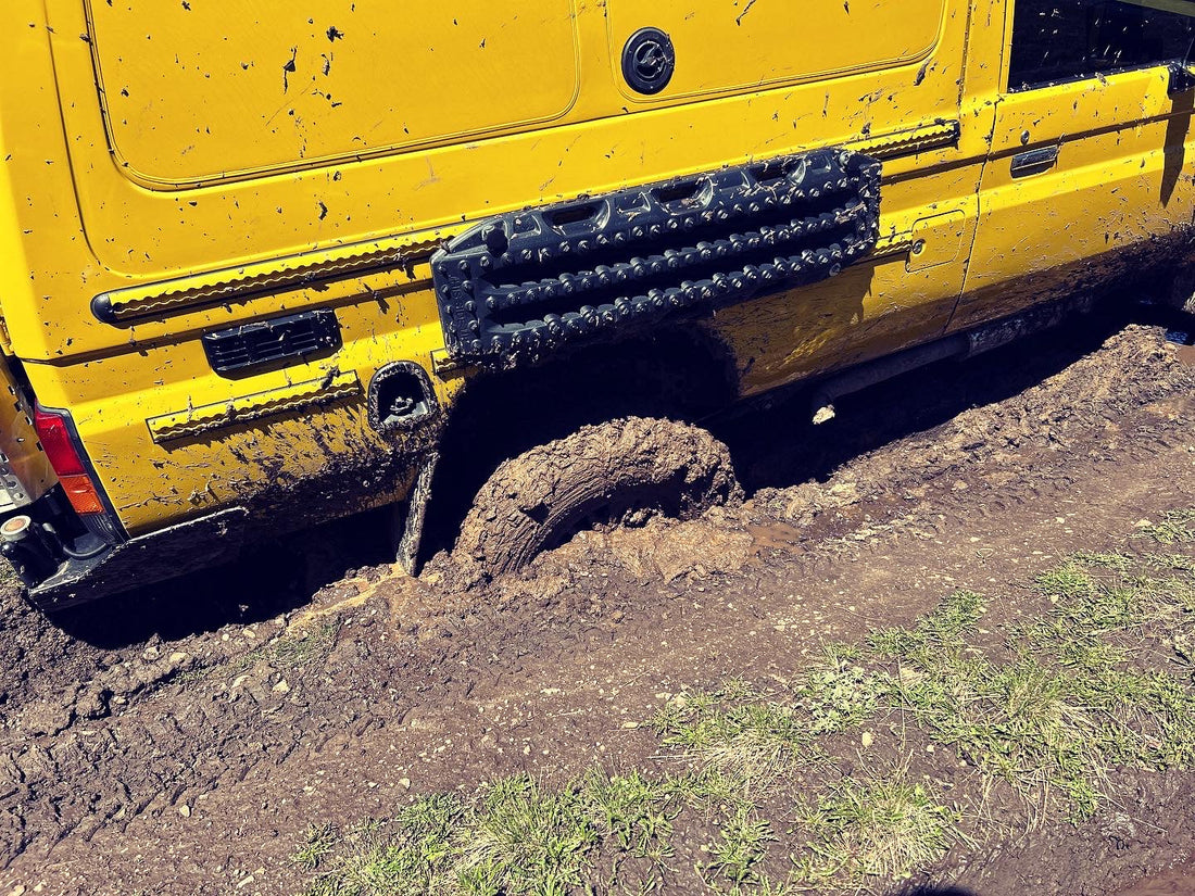 78 stuck in the mud.